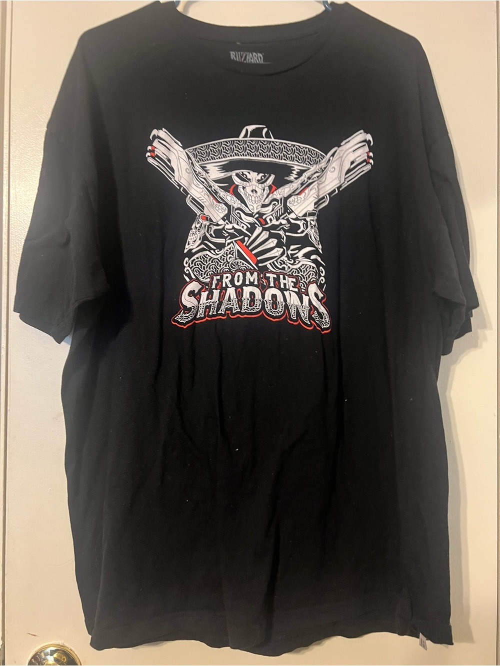 Black 'From The Shadows' Graphic Tee by Blizzard